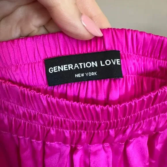 Generation Love Silk Shorts - Size XS - NWOT - Picture 2 of 6